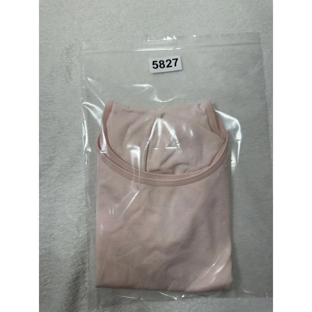 Intimately Free People Seamless Baby‎ Tee M/L Blush Pink Scoop Neck Crop Top